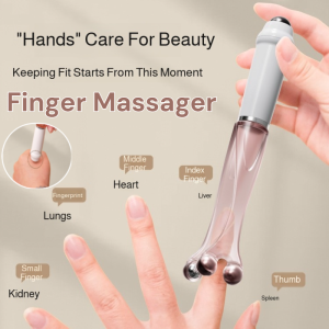 Steel Roller Finger Joints Massager Finger Slimming Tool Hand Massager Portable For Keyboard User Relieve Finger Soreness