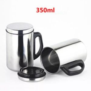 Gelas Stainless Thermos Mug 500ml Gelas Minum Air Panas Dingin Stainless - CTShop