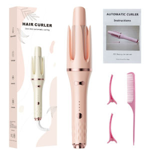 Máy uốn tóc xoăn ion âm đường kính 32mm tạo kiểu tự động giúp chăm sóc và bảo vệ tóc Dioion