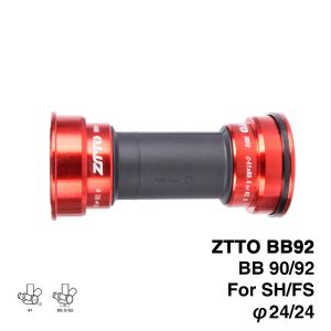 Ztto กะโหลกจักรยาน BB92 MTB 41 มม. PF92 BB86 BB90 BB สําหรับข้อเหวี่ยง 24 มม. BB72