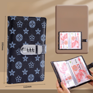 🔥HOT🔥 การจัดการการเงินในครอบครัว สมุดบัญชีออมทรัพย์ การออมเงินสด หนังสือล็อครหัสผ่าน