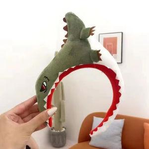 YAFEN Lovely Animal Accessories Party Headwear Hair Hoop Shark Dinosaur Cartoon Hair Clip