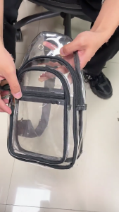 Clear Sling Bag Stadium Approved Crossbody Chest Bags for Men Women Phone Purse Sports Workout Travel Casual