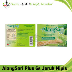 Sidomuncul Alangsari Plus Jeruk 6s/box Alang Sari Sariawan Panas Dalam