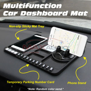 Car Slot Mat PERODUA ATIVA MAGIC MAT Custom Fit Interior Panel Console Cup Holder Non Slip Organizer Pad