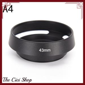 [The Cici Shop] 37 39 40.5 43 46 49 52 55 58 62 67 mm metal Lens Hood for FOR Leica Canon Nikon New