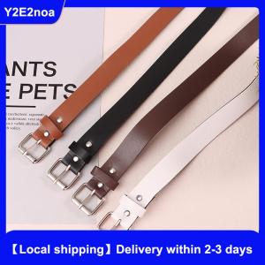 【Local shipping】 1Pc 100CM Leather Belt Fashion Waist Belts Metal Buckle Waistband Pants Decorative Belt Clothing Accesories