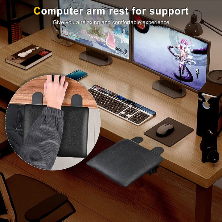 Computer Arm Support Bracket, Ergonomic Computer Desk Extender Hand
