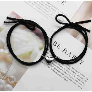 Gelang Couple Magnet Love / Gelang Couple Pria Wanita / Gelang Fashion Korea / Gelang Love Hati (Sepasang) Murah