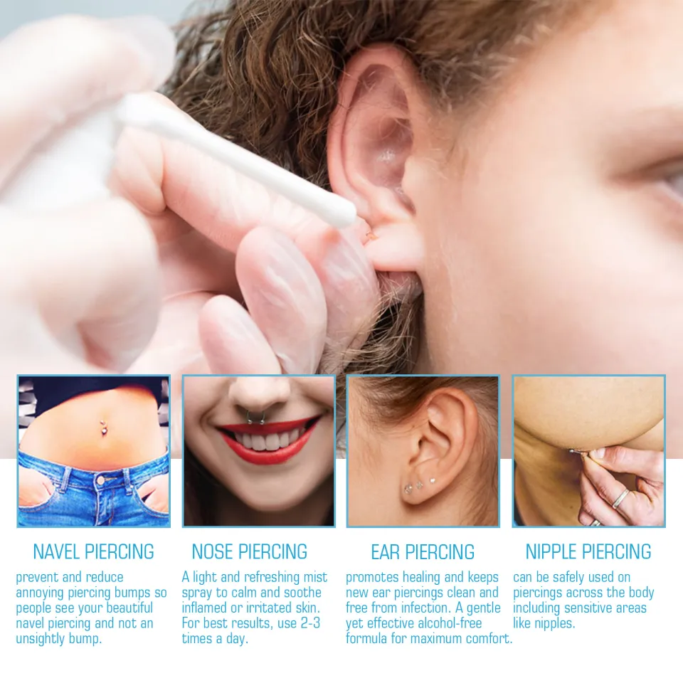 healing process ear cartilage piercing care Piercing Aftercare How To Reduce Ear Swelling From Piercing Swelling How To  Take Care Of An