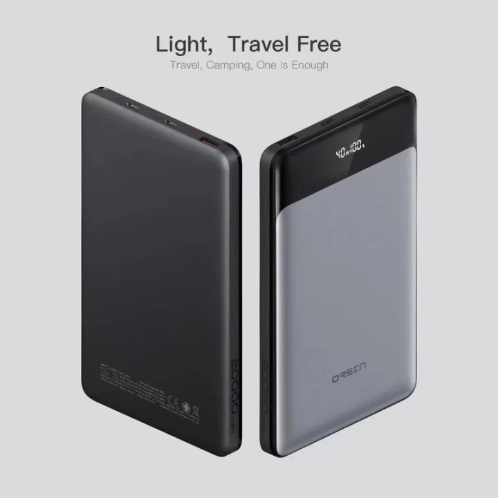 การใช้งาน post method fastapi -... แท้ Orsen Eloop E14 Ultra Power Bank พาวเวอร์แบงค์ 20000mAh ชาร์จเร็ว ...
