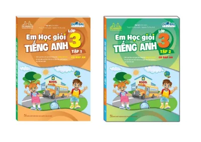 Sách - Cpmbo Em học giỏi tiếng anh lớp 3 tập 1 + 2 - có đáp án ( GLOBAL SUCCESS )