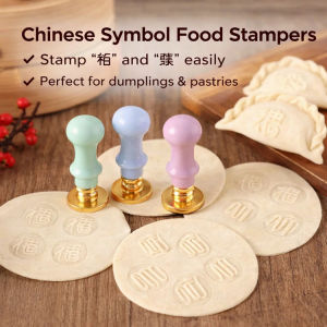 Multi-functional Dumpling Skin Mold Kitchen Tool For Happy Family Gatherings Eco-friendly Cooking With Fortunate Symbols