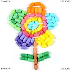[COD] ZHONGYI0 500pcs Starch Baby Kids Building Magic Corn Plasticine Children Toy Gift