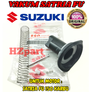 VAKUM KARBU KODE SATRIA FU SUZUKI SATRIA FU 150 KARBU PRODUK KUALITAS ASLI 100% ORIGINAL SUZUKI .