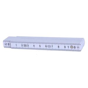 Easy Carry 1 Meter Foldable Ruler with Metal Rivets Engineering Measurement Device for Home Renovations & Classroom Use