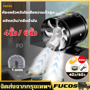 พัดลมระบายอากาศ ดูดอากาศ แบบไม่มีขาตั้ง พัดลมกลม 220V สีดำ