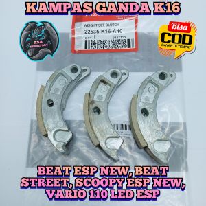 KAMPAS GANDA KUALITAS ASLI ORIGINAL HONDA AHM CVT K16 BEAT FI ESP BEAT STREET VARIO 110 FI ESP SCOOPY FI ESP