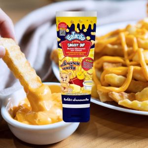 เพียวฟู้ดส์ ชีสดิป ตรา ชีสโตะ หลอดบีบ ชีสดิปออริจินัล ชีสดิปหัวหอม ชีสดิปสไปซี่ Cheesy Dip Cheese