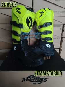 PROMO!!! Sepatu cross Trabas Trail ANRS Sepatu Enduro Bahan KULIT Terbaru Kode 06
