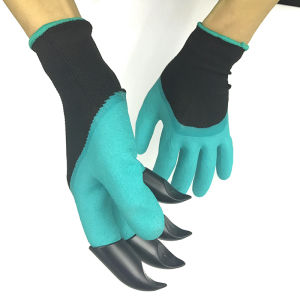 Garden Gloves with Claws for Digging and Planting Easy to Dig Excavation Plant Outdoor Gardening Tools
