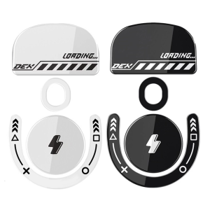 Mouse Skates Feet Rounded Edges Glass Mouse Feet For GPW4 GPROX SUPERLIGHT 2 DEX Mouse Glides Gaming Mouse Feet