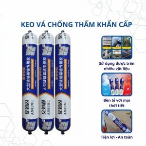 Keo Silicone ANRUGU 9900 800g Dán Kính Chịu Lực Tốt Chống Nước Trám Khe Nhà Tắm Cửa Kính Đa Năng