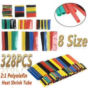 328 PCS Set Heat Shrink Tube Assorted Insulation Shrinkable Tube