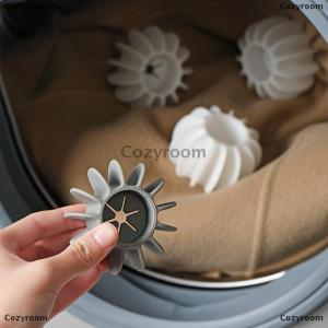 [COD] Cozyroom ลูกบอลซิลิโคนซักผ้าแบบนำกลับมาใช้ใหม่ได้5ชิ้นเครื่องมือทำความสะอาดขนสัตว์เลี้ยงเครื่องกำจัดขนแมวลูกบอลซักผ้า