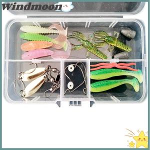 [Windmoon]🌟🌟【Hot Sale】🎈 Lua Bait Set Lua Bait Bait Lua Sequins Soft Bait Bucktails Ray Frog Minnow Bionic Boxed Set