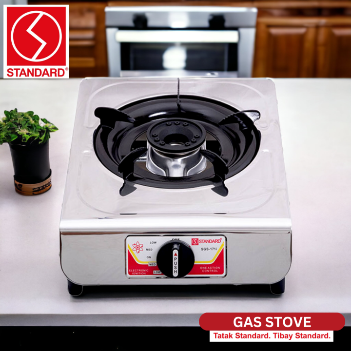Single Burner LPG Gas Hob Cooker Stove | Cast Iron, Dual Ring + QCC Regulator main image 0