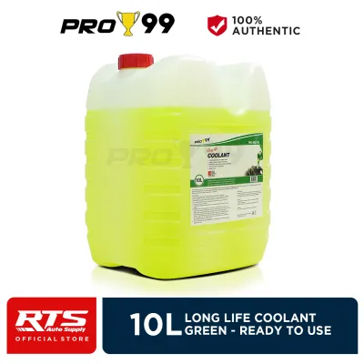 Pro-99 Ready to use Long life Coolant Green and Pink 10 Liters - 10L