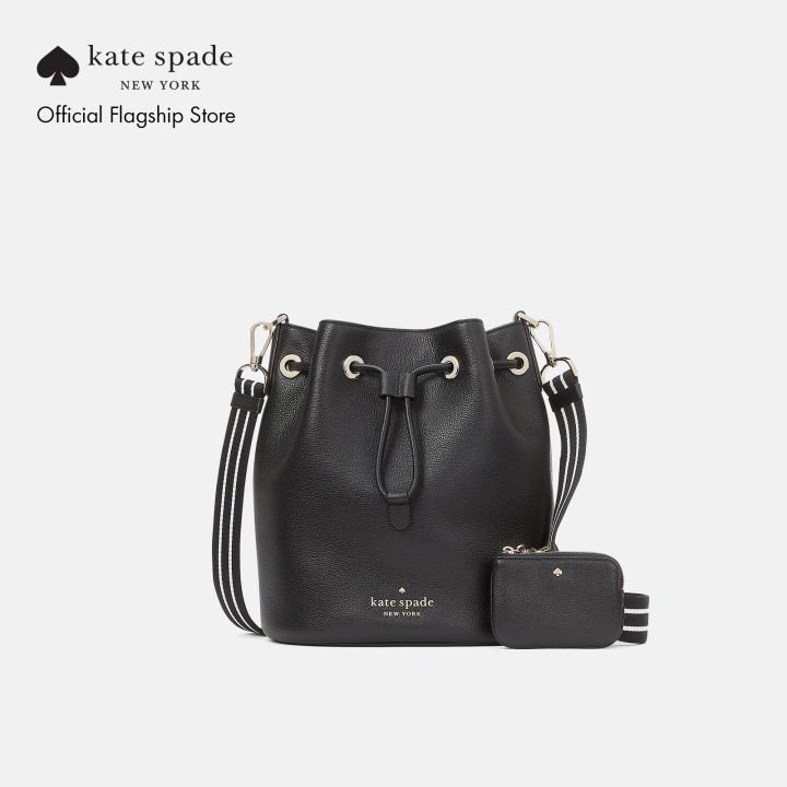 KATE SPADE NEW YORK Womens Black Braided Cushioned Miami Round Toe Block Heel Slip On Leather Sandals Shoes B main image 0