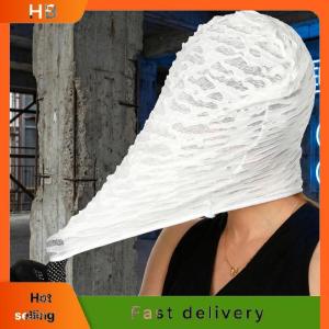 HB Cap Punk Distressed Ripped Mask Sun UV Protection Head Cover for Outdoor Skiing and Snowboarding Breathable Quick Dry