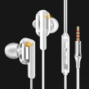Original QKZ CK3 HIFI Bass Earphones 3.5mm AUX Dynamic Noice Cancelling Running Sport Gaming Music Wired Headsets K Song Live Earbuds With Mic Headphones