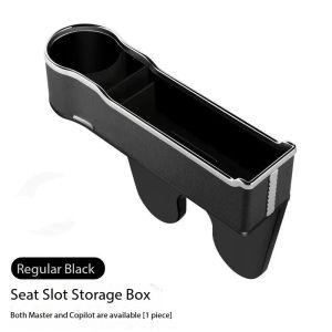 Car Storage Box Seat Crevice Car Storage Box Multifunctional Rechargeable Storage Box Car Supplies