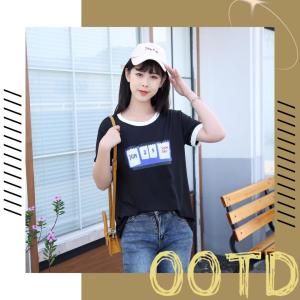 LH.Friday เสื้อยืดคอกลม แขนสั้น สกรีนลายน่ารักมากๆสีสันสดใส ใส่กับอะไรก็ปัง คุณค่าที่คุณไม่ควรพลาด