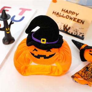 Pet Halloween Hat Cute Cat Dog Funny Ghost Day Decorative Pet Pumpkin Hat Halloween Costume