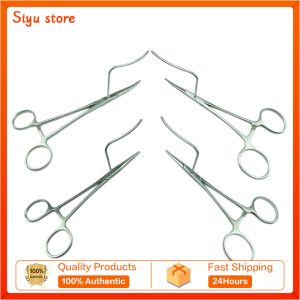 Pet Sterilization Pliers Ligation Fixed Forceps Stainless Steel Ovary Ligation Sterilization Forceps Veterinary Ligation Tool