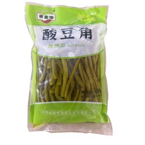 【500g】Sour bean 湖南特产酸豆角袋装小包装农家自制酱腌菜下饭菜带水泡菜整条