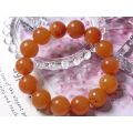 Gelang Tangan Kristal / Natural Crystal Cinnabar Old South Red Agate Bracelets 纯天然朱砂老矿南红玛瑙手串. 
