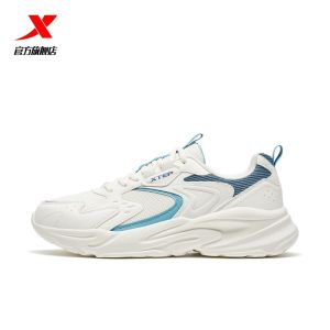 Giày thể thao nam Xtep giày thường thời trang thoáng khí lưới đôi chống trượt nhẹ giày thể thao phối màu giày bố thoải mái