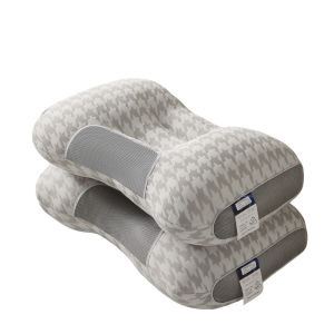 Neck pillow Thousand Bird Check Pillow Core Honeycomb Cervical Pillow Sleep Aid Pillow