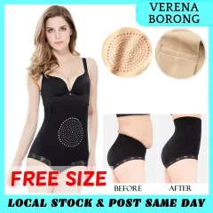 Verena Borong X VIRENE Men High Waist Slimming Underwear Man Fitness Brief  Slimming Tummy Ready Stock Body Shaper Boxer Ready Stock 431124