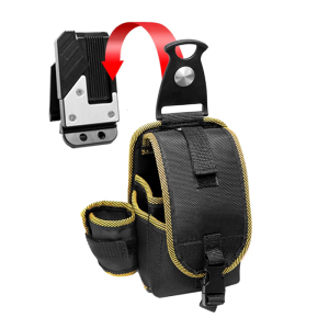 เครื่องมือหมุนกันน้ำพร้อมที่เก็บฝาถอดออกได้และเทปสำหรับพื้นที่แคบ