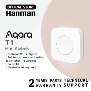 AQARA WIRELESS MINI SWITCH T1 (2 YEAR PARTS WARRANTY + LIFETIME TECHNICAL SUPPORT)