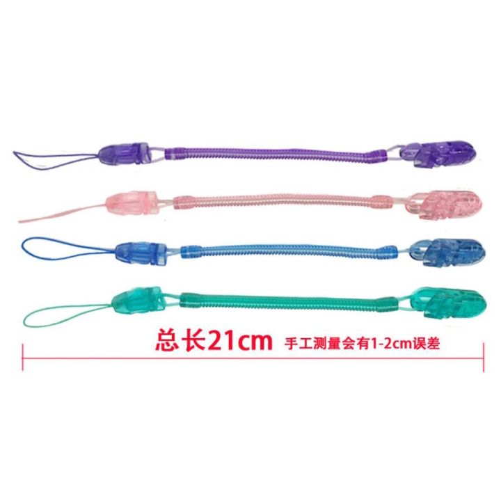Baby%20Pacifier%20Storage%20Case/spring%20Pacifier%20Chain%20Baby%20Pacifier%20Dust%20Storage%20Box/Puting%20Tali/%E5%BC%B9%E7%B0%A7%E5%A5%B6%E5%98%B4%E9%93%BE%20-%20Image%204