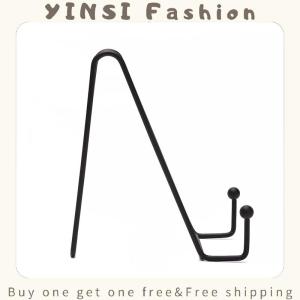 YINSI Plate Display Stand Picture Easel Metal Plate Stands Holder Display