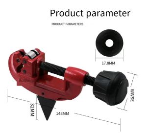 New manual pipe cutter stainless steel pipe cutter 4-point iron water pipe galvanized pipe special fast pipe cutting artifact