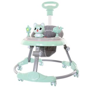 (SHIP HỎA TỐC)Xe tập Đi mẫu 2023 Xe tập đi mẫu mới nhất XE TRÒN TẬP ĐI CON THỎ CÓ NHẠC CÓ TAY CẦMBÀN ĂN DẶM GG